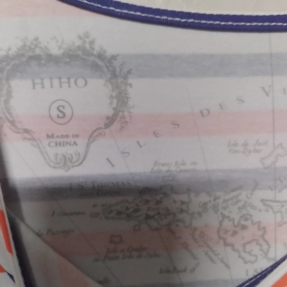 HIHO Harbour Stripe 3/4 Sleeve Tee Dress - Picture 4 of 7